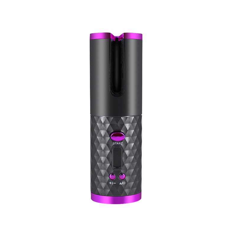Rechargeable Automatic Hair Curler Women Portable Hair Curling Iron LCD Display Ceramic Curly Rotating Curling Wave Styer - Image 4