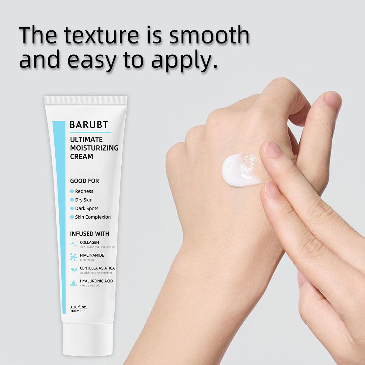 Repair Cream Ultimate Moisturizing Cream Ceramide Soothing Moisturizing Skincare - Image 4