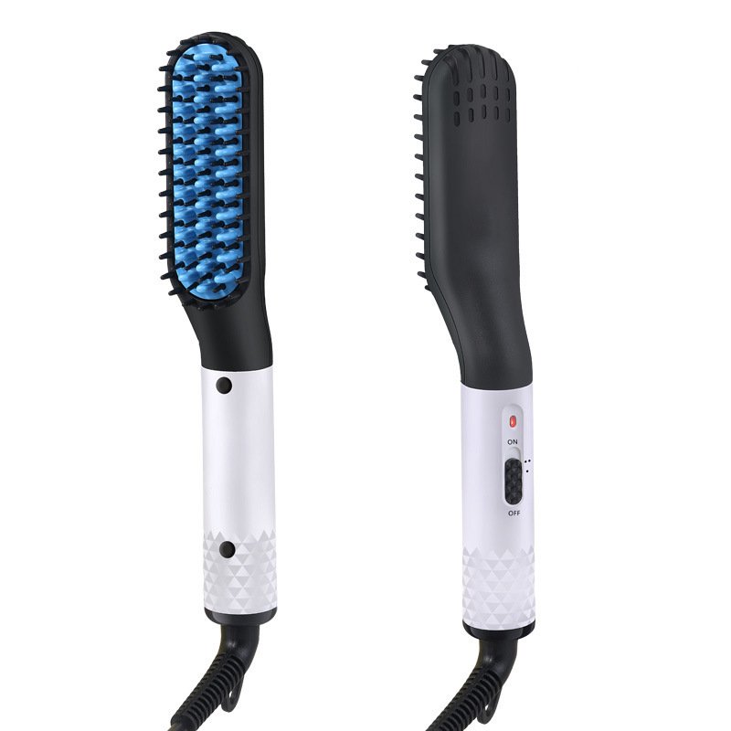 Multifunctional Hair Straightener Hair Comb Brush Men Beard Straightener Straightening - Image 7