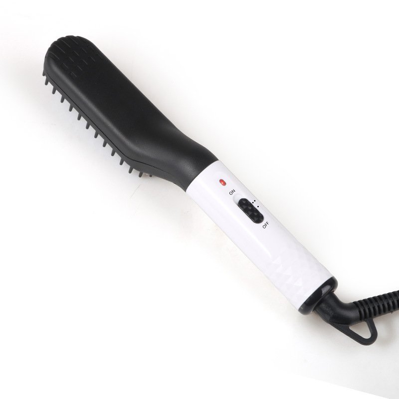 Multifunctional Hair Straightener Hair Comb Brush Men Beard Straightener Straightening - Image 9