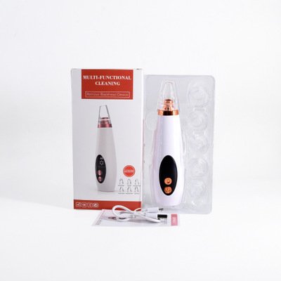Blackhead Pore Vacuum Cleaner Nose Cleanser Blackheads Remover Blackhead Acne Removal Button Face Suction Beauty Skin Care Tool - Image 8