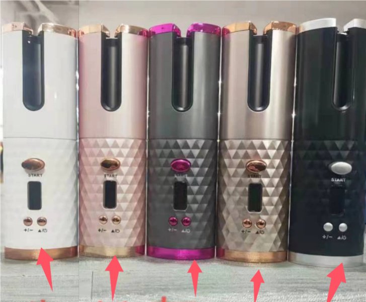 Rechargeable Automatic Hair Curler Women Portable Hair Curling Iron LCD Display Ceramic Curly Rotating Curling Wave Styer - Image 5