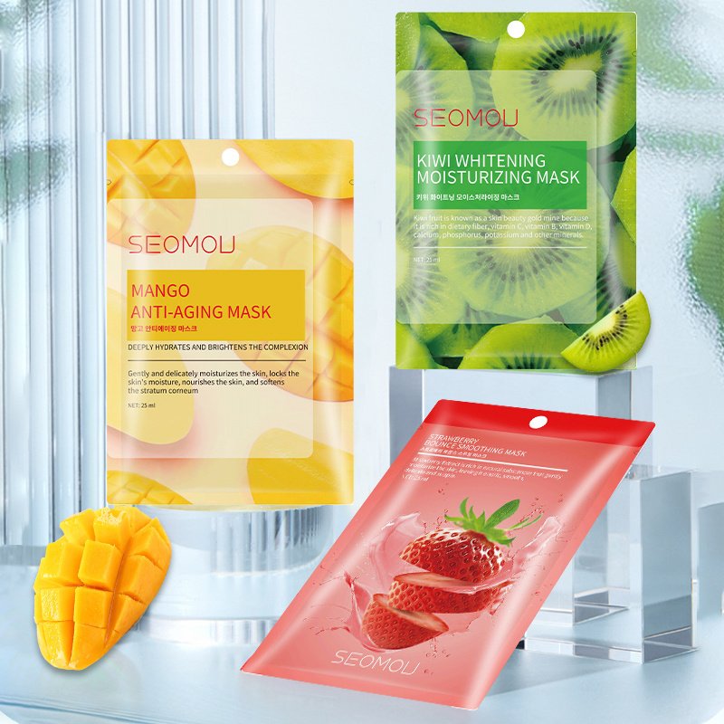 SEOMOU Papaya Face Mask 10pcs - Image 6
