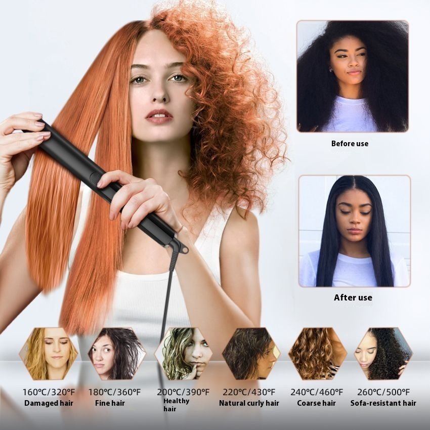 Hair Straightener Anion Hair Straighter Hair Curler - Image 5