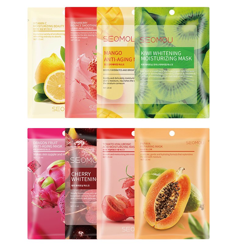 SEOMOU Papaya Face Mask 10pcs - Image 5